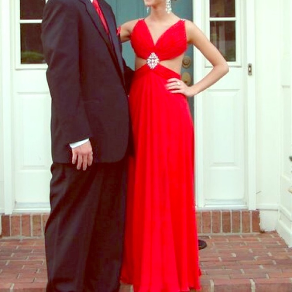 Tony Bowls Paris Prom Dress